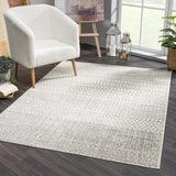 Hauteloom MARASH KMRSH4610 Gray Machine Made Polypropylene Rug