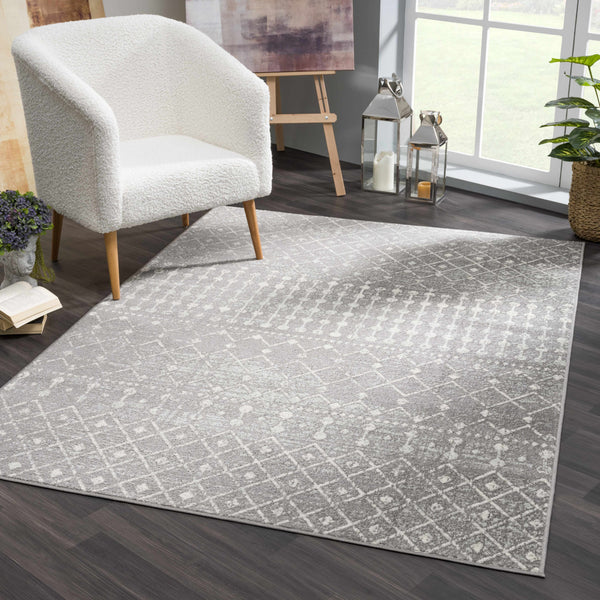 Hauteloom MARASH KMRSH4607 Ivory Machine Made Polypropylene Rug