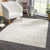 Hauteloom MARASH KMRSH4606 Gray Machine Made Polypropylene Rug