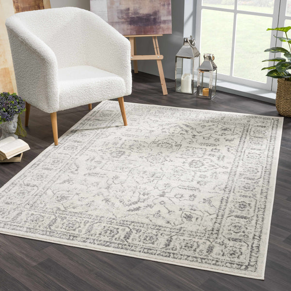 Hauteloom MARASH KMRSH4609 Ivory Machine Made Polypropylene Rug