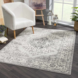 Hauteloom MARASH KMRSH4615 Gray Machine Made Polypropylene Rug