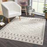 Hauteloom Limited Edition KMRSH4614 Gray Machine Made Polypropylene Rug