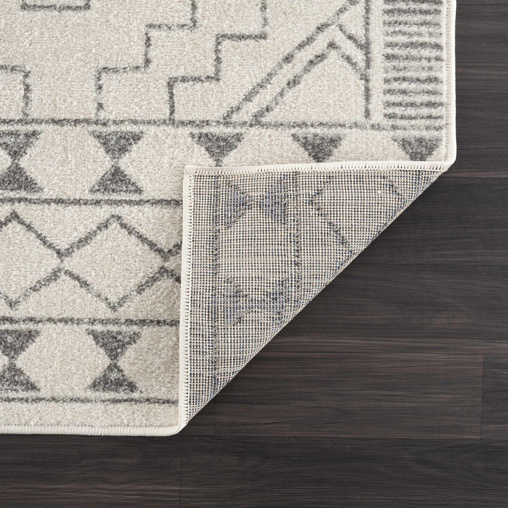 Hauteloom Limited Edition KMRSH4614 Gray Machine Made Polypropylene Rug