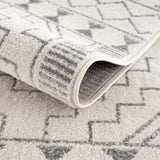 Hauteloom Limited Edition KMRSH4614 Gray Machine Made Polypropylene Rug