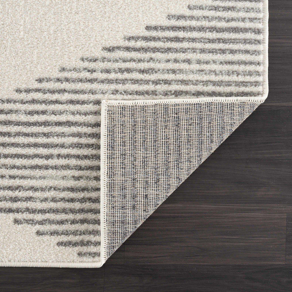 Hauteloom MARASH KMRSH4613 Gray Machine Made Polypropylene Rug