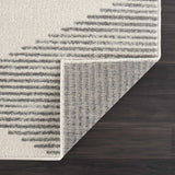 Hauteloom MARASH KMRSH4613 Gray Machine Made Polypropylene Rug
