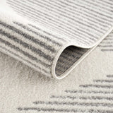 Hauteloom MARASH KMRSH4613 Gray Machine Made Polypropylene Rug