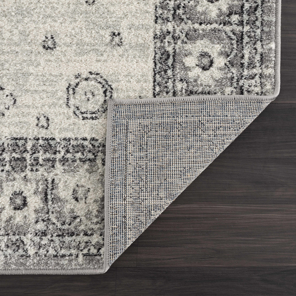 Hauteloom MARASH KMRSH4605 Gray Machine Made Polypropylene Rug