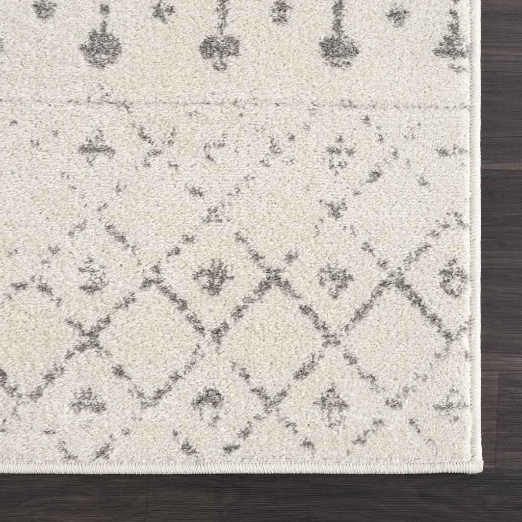 Hauteloom MARASH KMRSH4606 Gray Machine Made Polypropylene Rug