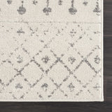 Hauteloom MARASH KMRSH4606 Gray Machine Made Polypropylene Rug