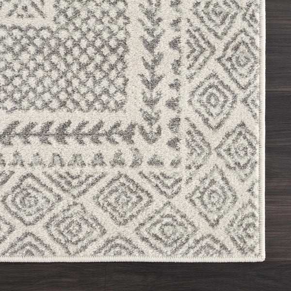 Hauteloom MARASH KMRSH4611 Gray Machine Made Polypropylene Rug