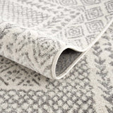 Hauteloom MARASH KMRSH4611 Gray Machine Made Polypropylene Rug