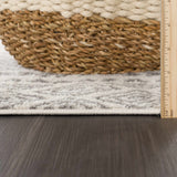 Hauteloom MARASH KMRSH4611 Gray Machine Made Polypropylene Rug