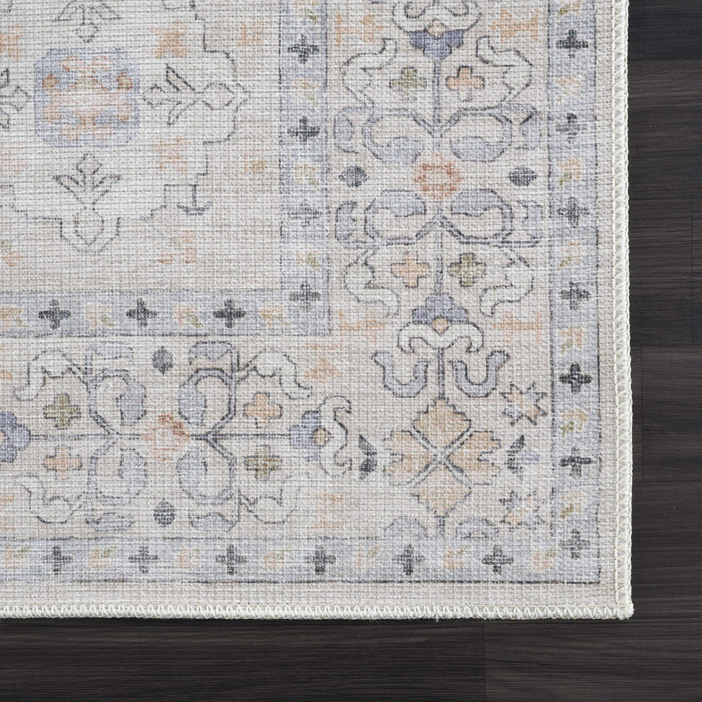Hauteloom Beckett BCKT Beige Machine Made Polyester Rug