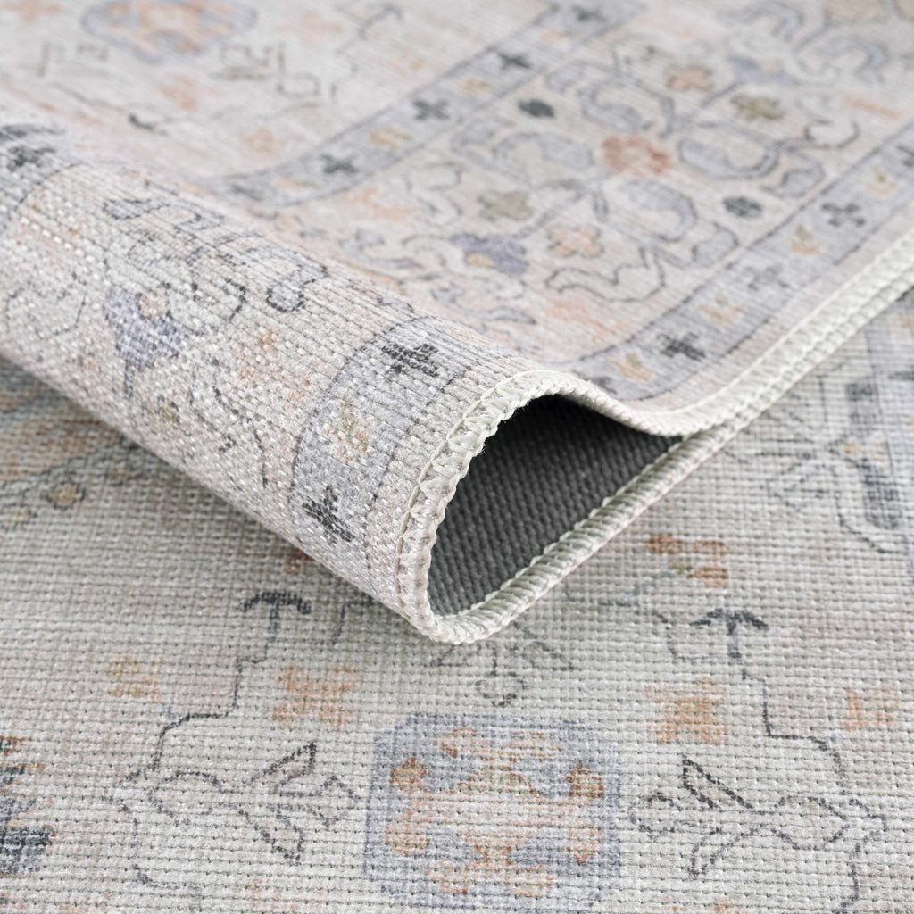 Hauteloom Beckett BCKT Beige Machine Made Polyester Rug