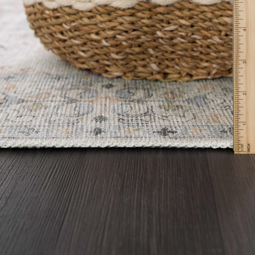 Hauteloom Beckett BCKT Beige Machine Made Polyester Rug