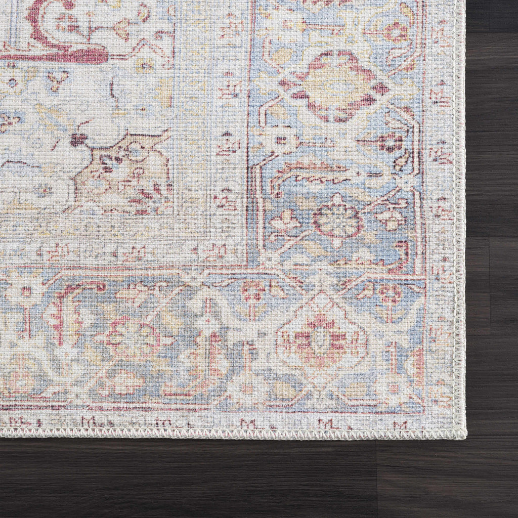 Hauteloom Leeston LEEST Cream Machine Made Polyester Rug