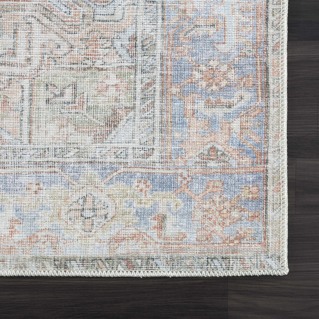 Hauteloom Maayon MAA Denim Machine Made Polyester Rug