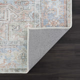 Hauteloom Maayon MAA Denim Machine Made Polyester Rug