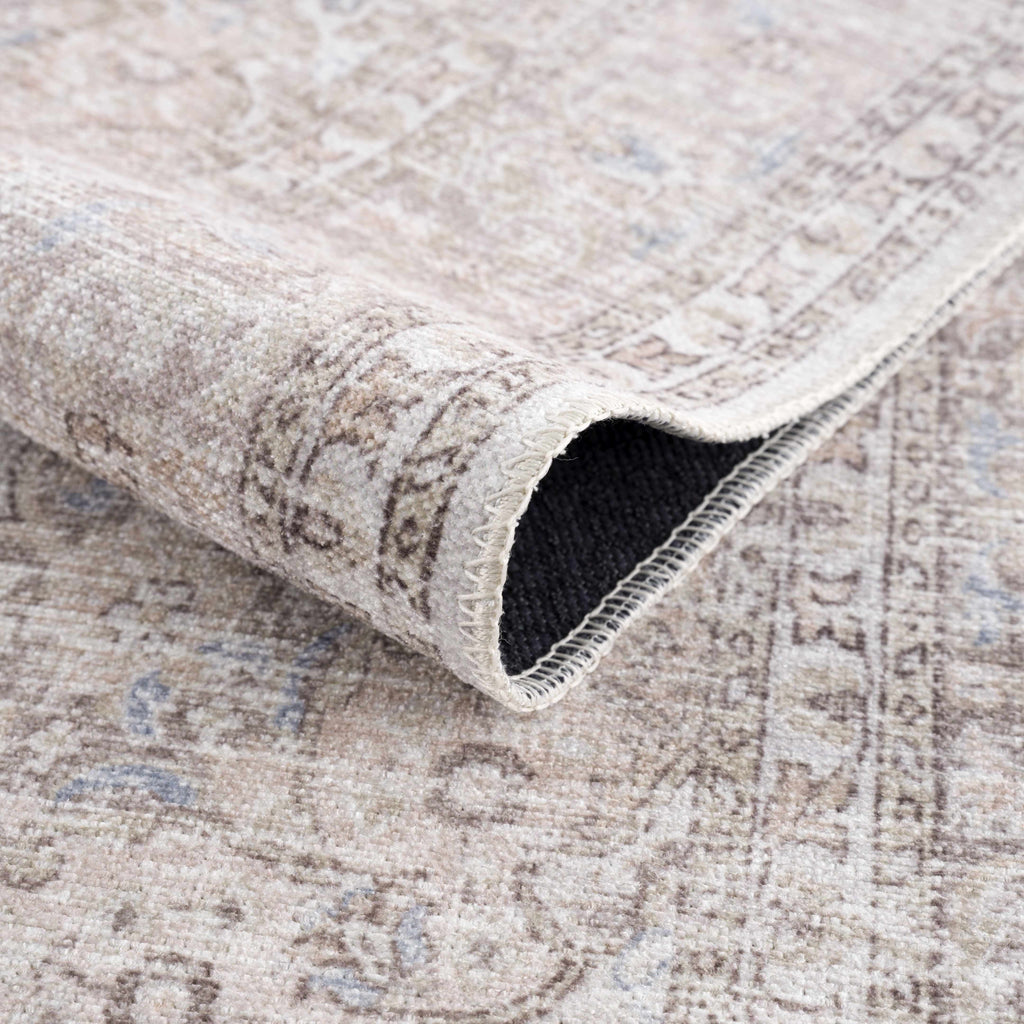 Hauteloom HOLI HOL2301 Beige Machine Made Polyester Rug