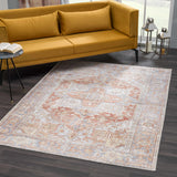 Hauteloom Maayon MAA Denim Machine Made Polyester Rug