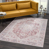Hauteloom Leeston LEEST Cream Machine Made Polyester Rug