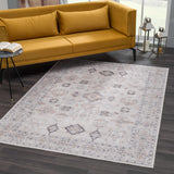 Hauteloom Beckett BCKT Beige Machine Made Polyester Rug