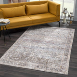 Hauteloom HOLI HOL2304 Olive Machine Made Polyester Rug