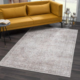 Hauteloom HOLI HOL2301 Beige Machine Made Polyester Rug