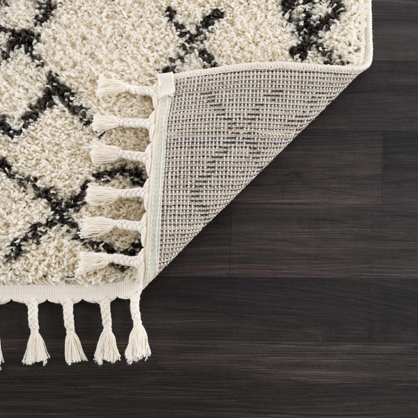 Hauteloom Godalming GOD Charcoal Machine Made Polypropylene Rug