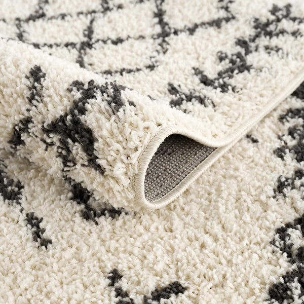 Hauteloom Godalming GOD Charcoal Machine Made Polypropylene Rug
