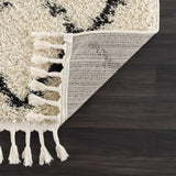 Hauteloom Wallagrass WAL Charcoal Machine Made Polypropylene Rug