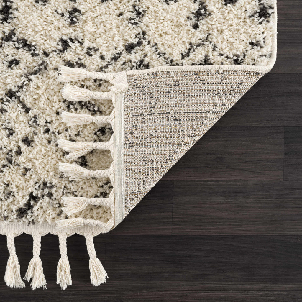 Hauteloom Limited Edition KIBUR Charcoal Machine Made Polypropylene Rug