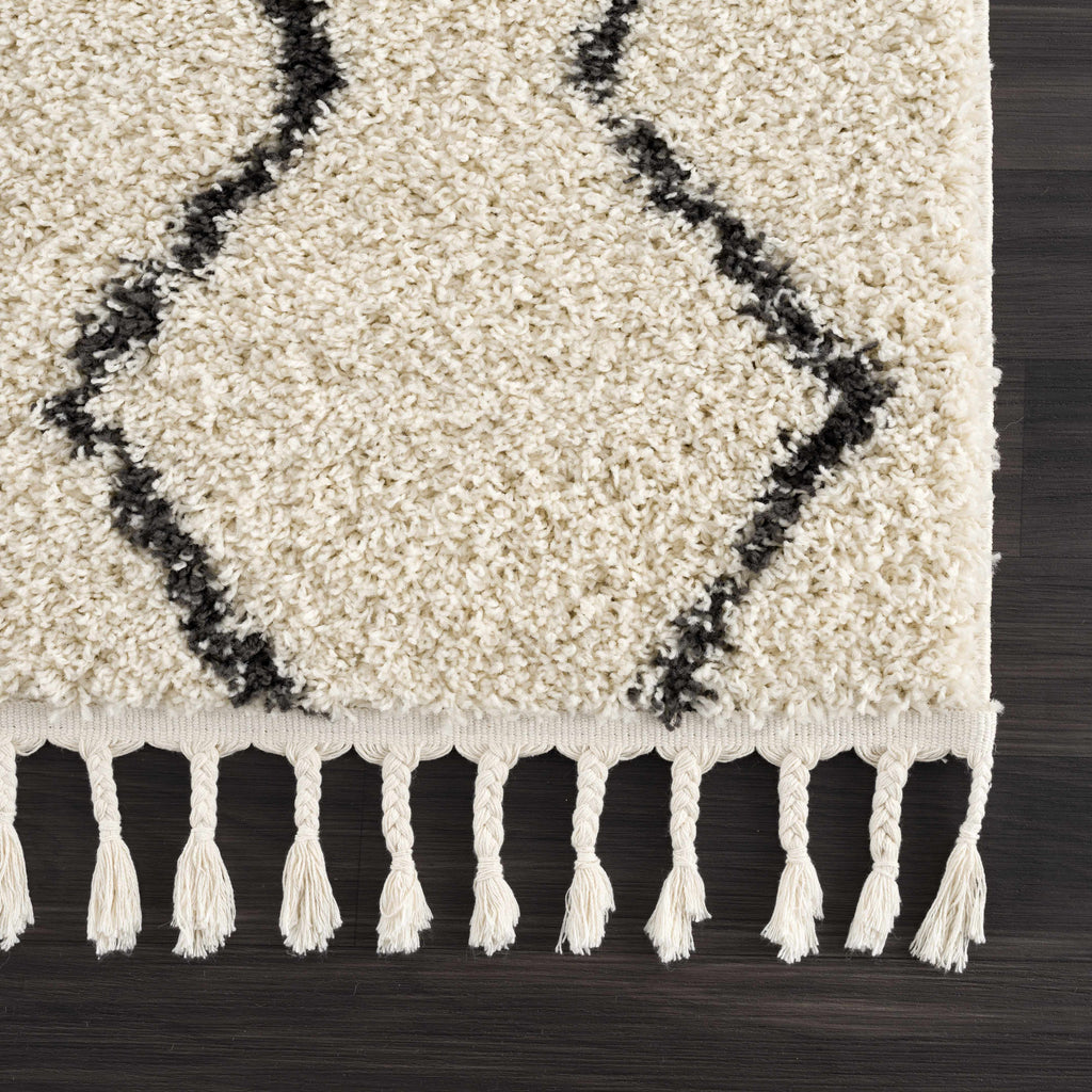 Hauteloom West End WES Charcoal Machine Made Polypropylene Rug
