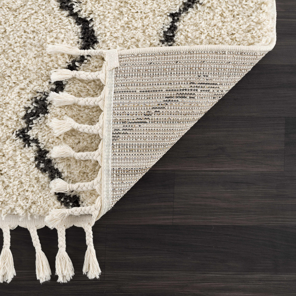Hauteloom West End WES Charcoal Machine Made Polypropylene Rug