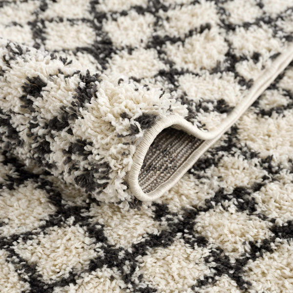 Hauteloom Munich MUNIC Charcoal Machine Made Polypropylene Rug