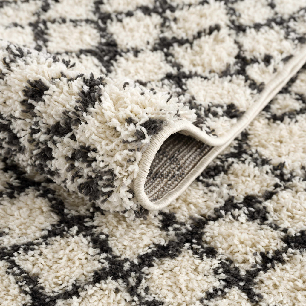 Hauteloom Munich MUNIC Charcoal Machine Made Polypropylene Rug