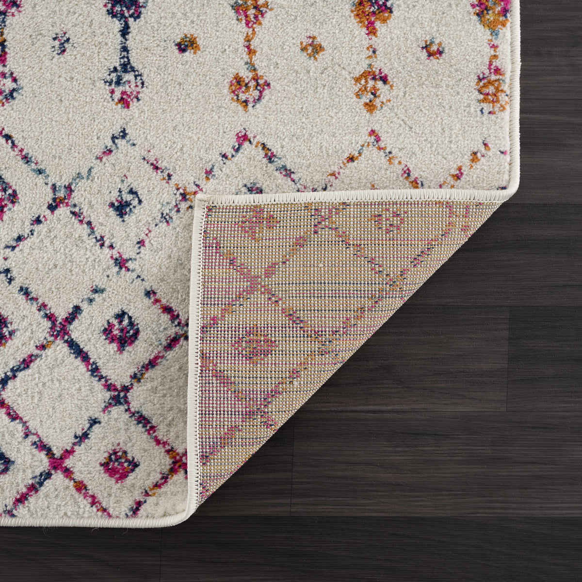 Hauteloom MARASH KMRSH4600 Purple Machine Made Polypropylene Rug