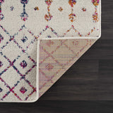 Hauteloom MARASH KMRSH4600 Purple Machine Made Polypropylene Rug