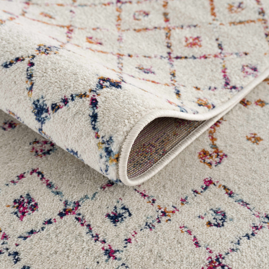 Hauteloom MARASH KMRSH4600 Purple Machine Made Polypropylene Rug