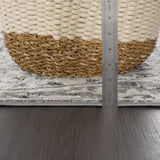 Hauteloom MARASH KMRSH4608 Off White Machine Made Polypropylene Rug