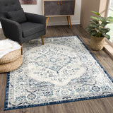 Hauteloom MARASH KMRSH4604 Gray Machine Made Polypropylene Rug