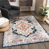 Hauteloom MARASH KMRSH4603 Pink Machine Made Polypropylene Rug