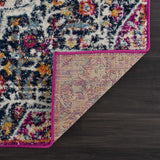 Hauteloom MARASH KMRSH4601 Navy Machine Made Polypropylene Rug