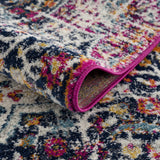 Hauteloom MARASH KMRSH4601 Navy Machine Made Polypropylene Rug