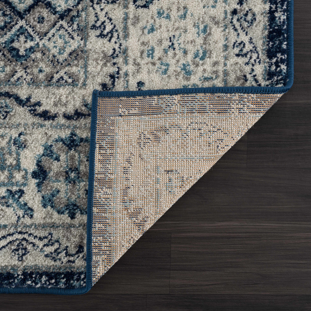 Hauteloom MARASH KMRSH4604 Gray Machine Made Polypropylene Rug
