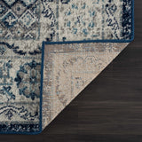 Hauteloom MARASH KMRSH4604 Gray Machine Made Polypropylene Rug