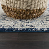 Hauteloom MARASH KMRSH4604 Gray Machine Made Polypropylene Rug