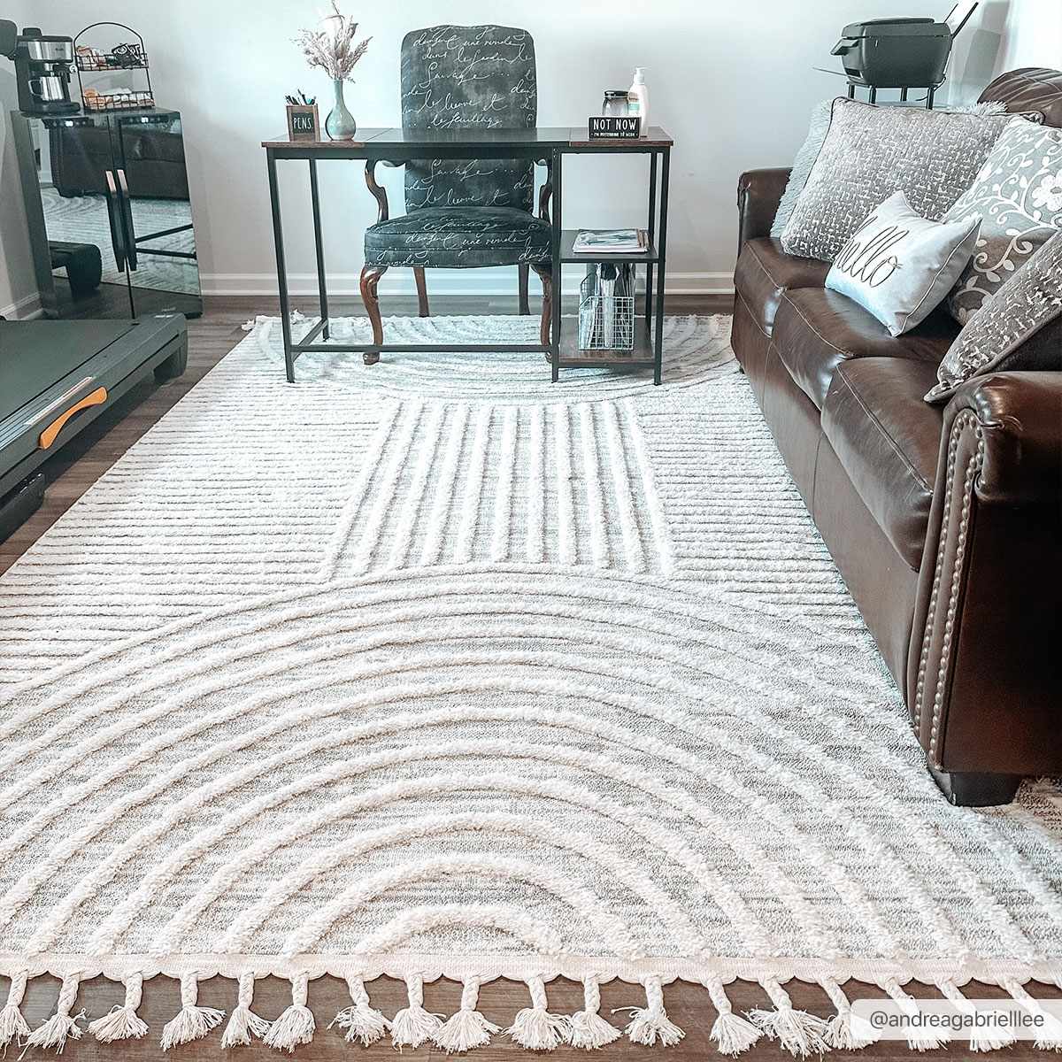 Hauteloom Dauin DAUIN Cream Machine Made Polypropylene Rug