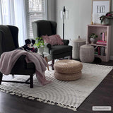 Hauteloom Dauin DAUIN Cream Machine Made Polypropylene Rug